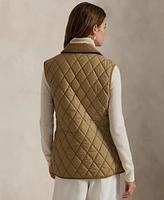 Polo Ralph Lauren Women's Corduroy-Trim Quilted Vest