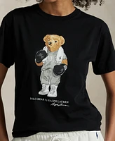 Polo Ralph Lauren Women's Bear Cotton Jersey Tee