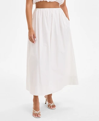 French Connection Women's Nomi Cotton Maxi Skirt