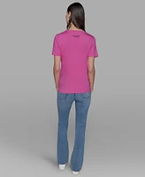 Karl Lagerfeld Paris Petite & Choupette Graphic Tee