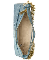Brahmin Mod Esme Denim Secour Medium Leather Shoulder Bag