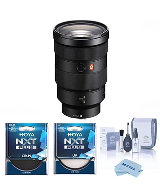 Sony Fe 24-70mm f/2.8 Gm Lens, Bundle with Hoya 82mm Uv and Cpl Filters