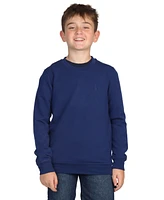 Tailorbyrd Boys Sueded Fleece Crewneck Pullover