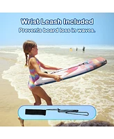 33" Body Board Lightweight with Wrist Leash Fiberclad Cover Phuzion Core