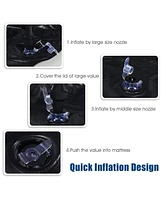 Inflatable Suv Air Backseat Mattress Travel Pad with Pump Camping