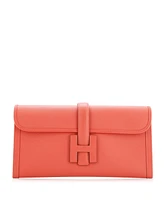 Pre-Owned Hermes 29 Jige Elan Clutch Epsom