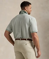 Polo Ralph Lauren Men's Big & Tall Striped Oxford Mesh Shirt