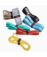 NonZero Gravity 100% Latex-Free Organic Rubber Power Resistance Bands Complete Set (11-Piece)