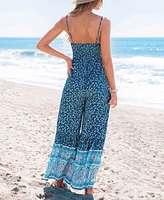 Cupshe Women's Petals the Breeze Floral Jumpsuit