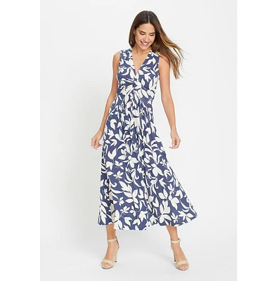 Olsen Women's Floral Print Maxi Dress