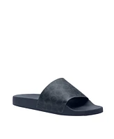 Coach Men's Denim Signature Canvas Slide