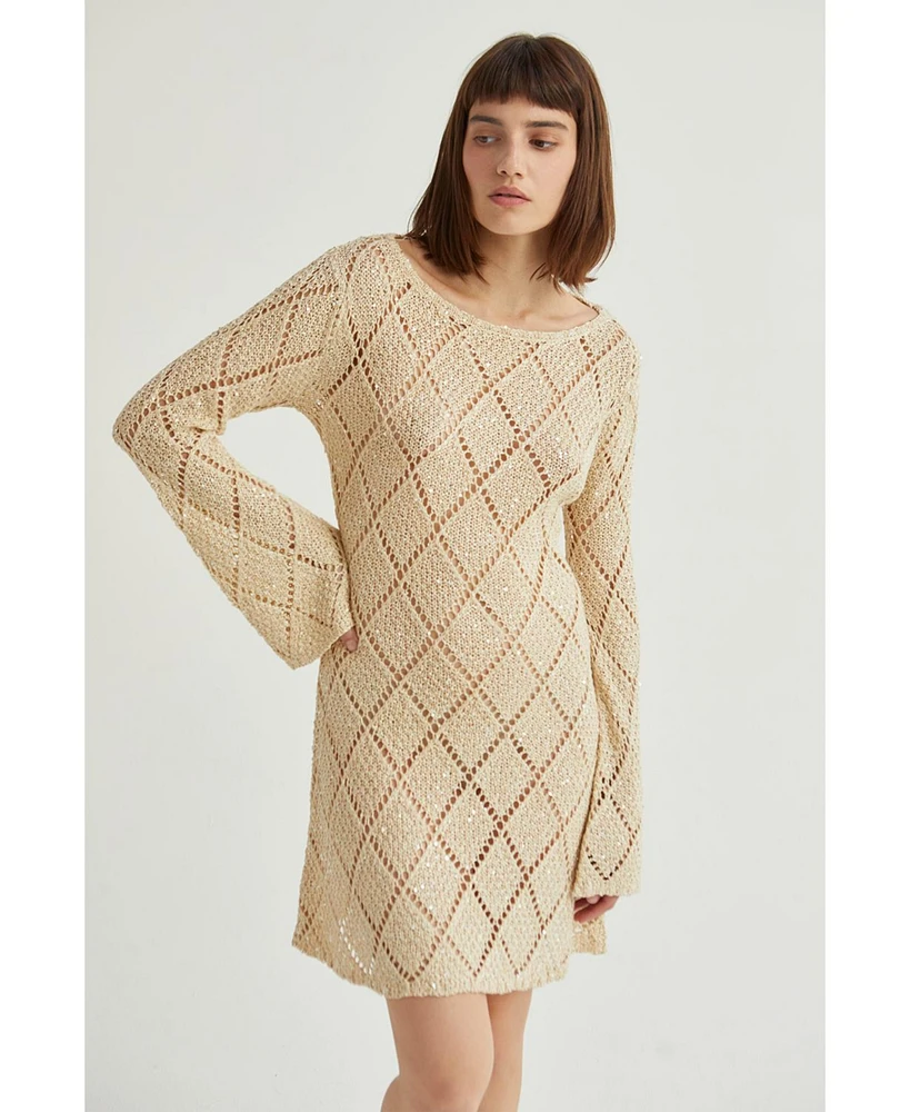 Crescent Women's Rena Cover Up Mini Dress