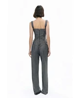 Nocturne Women's Eyelet Tie Detail Blouse