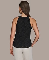 Donna Karan New York Women's Textured Knit Sleeveless Top