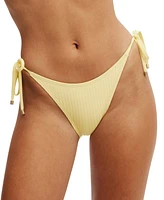 Cotton On Women's Side-Tie Brazilian Bikini Bottoms