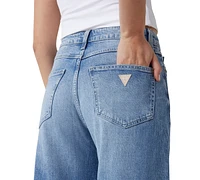 Guess Women's Bellagio High-Rise Wide-Leg Jeans