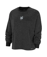 Nike Women's Charcoal LA28 Summer Olympics Yoga Oversized Pullover Sweatshirt