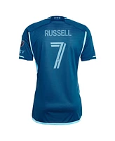 Adidas Men's Johnny Russell Navy Sporting Kansas City 2024 Diamonds Our Forever Authentic Player Jersey