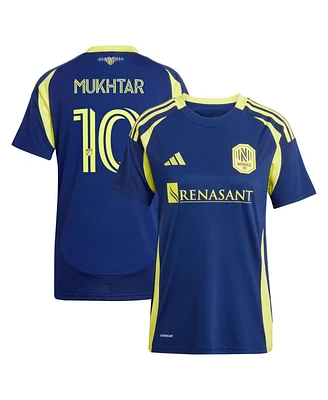 Adidas Women's Hany Mukhtar Navy Nashville Sc 2025 The Heart of Kit Replica Player Jersey