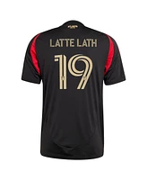 Adidas Men's Emmanuel Latte Lath Black Atlanta United Fc 2025 The Connector Replica Player Jersey