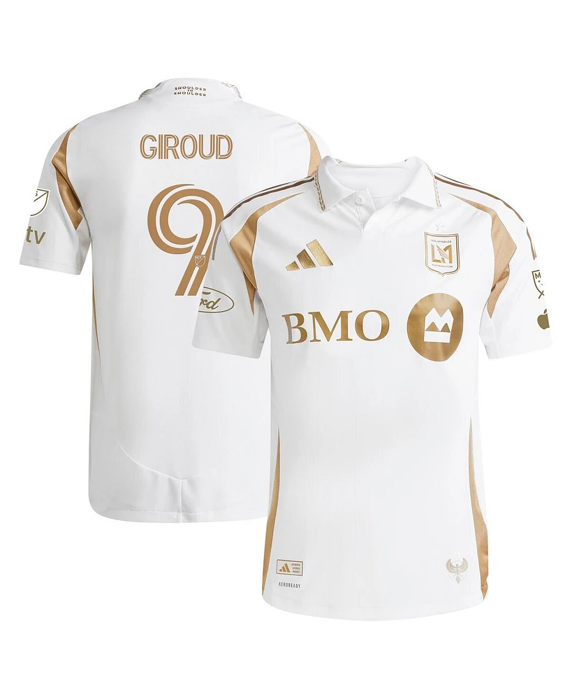 Adidas Men's Olivier Giroud White Lafc 2025 Secondary Authentic Player Jersey