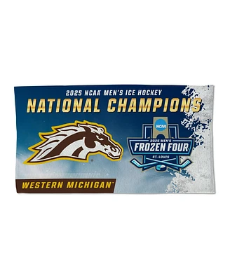 Wincraft Western Michigan Broncos 2025 Ncaa Frozen Four Men's Ice Hockey National Locker Room 22" x 42" Double-Sided Celebration Towel