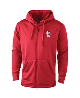 Dunbrooke Men's Red St. Louis Cardinals Trophy Full-Zip Hoodie