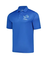 Fanatics Men's Blue Detroit Lions Polo Shirt