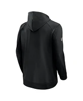 Fanatics Men's Black Boston Bruins Big Tall Authentic Pro Pullover Hoodie