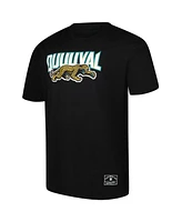 Mitchell & Ness Men's Black Jacksonville Jaguars Crew-Neck T-Shirt