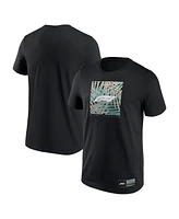 Formula 1 Men's Black Miami Palms Infill T-Shirt