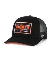 '47 Brand Men's Black San Francisco Giants Hardline Trucker Adjustable Hat