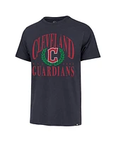 '47 Brand Men's Navy Cleveland Guardians Pitchout Franklin T-Shirt