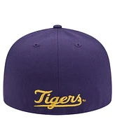 New Era Men's Purple Lsu Tigers Vault 59FIFTY Fitted Hat