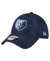 New Era Men's Navy Memphis Grizzlies Subtle Camo 39THIRTY Flex Hat