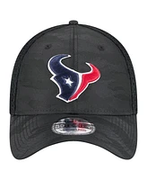 New Era Men's Black Houston Texans Active Camo 39THIRTY Flex Hat