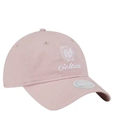 New Era Women's Pink Boston Celtics Gameday Preppy 9TWENTY Adjustable Hat