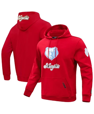 Pro Standard Men's Red Memphis Grizzlies 2024/25 City Edition Pullover Hoodie