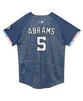 Nike Preschool Cj Abrams Blue Washington Nationals City Connect 2025 Limited Jersey