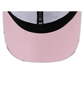 New Era Men's White Houston Texans Adventure Flamingo Pattern 9SEVENTY Stretch-Snap Hat