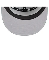 New Era Men's Miami Heat Adventure Denim Split Panel 9FIFTY Snapback Trucker Hat