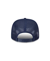 New Era Men's Navy Dallas Cowboys 9SEVENTY Stretch snap Trucker Hat