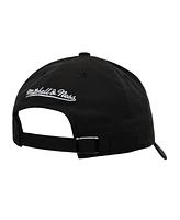 Mitchell & Ness Men's Black Columbus Crew Perfect Strapback Adjustable Hat
