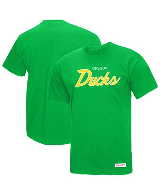 Mitchell & Ness Men's Green Oregon Ducks Elite Script T-Shirt