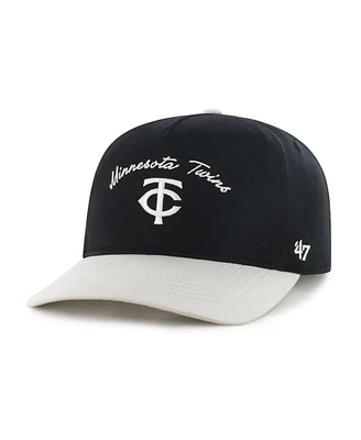 '47 Brand Men's Black Minnesota Twins Stable Hitch Adjustable Hat