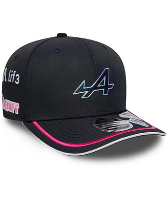 New Era Men's Pierre Gasly Navy Alpine Replica Driver 9SEVENTY Adjustable Hat