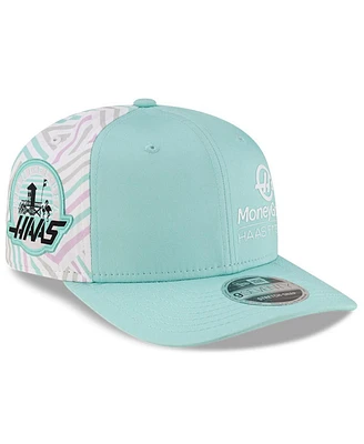 New Era Men's Black Haas F1 Team 2025 Miami Grand Prix 9SEVENTY Adjustable Hat