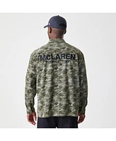 New Era Men's Camo McLaren F1 Team Button-Up Shirt