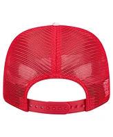 New Era Men's Red Kansas City Chiefs Hula Trucker 9SEVENTY Adjustable Hat