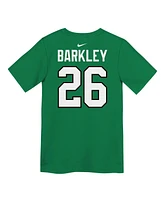 Nike Preschool Saquon Barkley Kelly Green Philadelphia Eagles Player Name Number T-Shirt